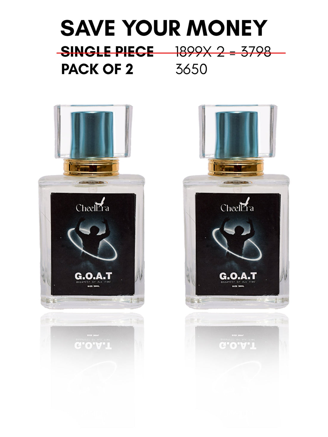 G.O.A.T ( PACK OF 2 )